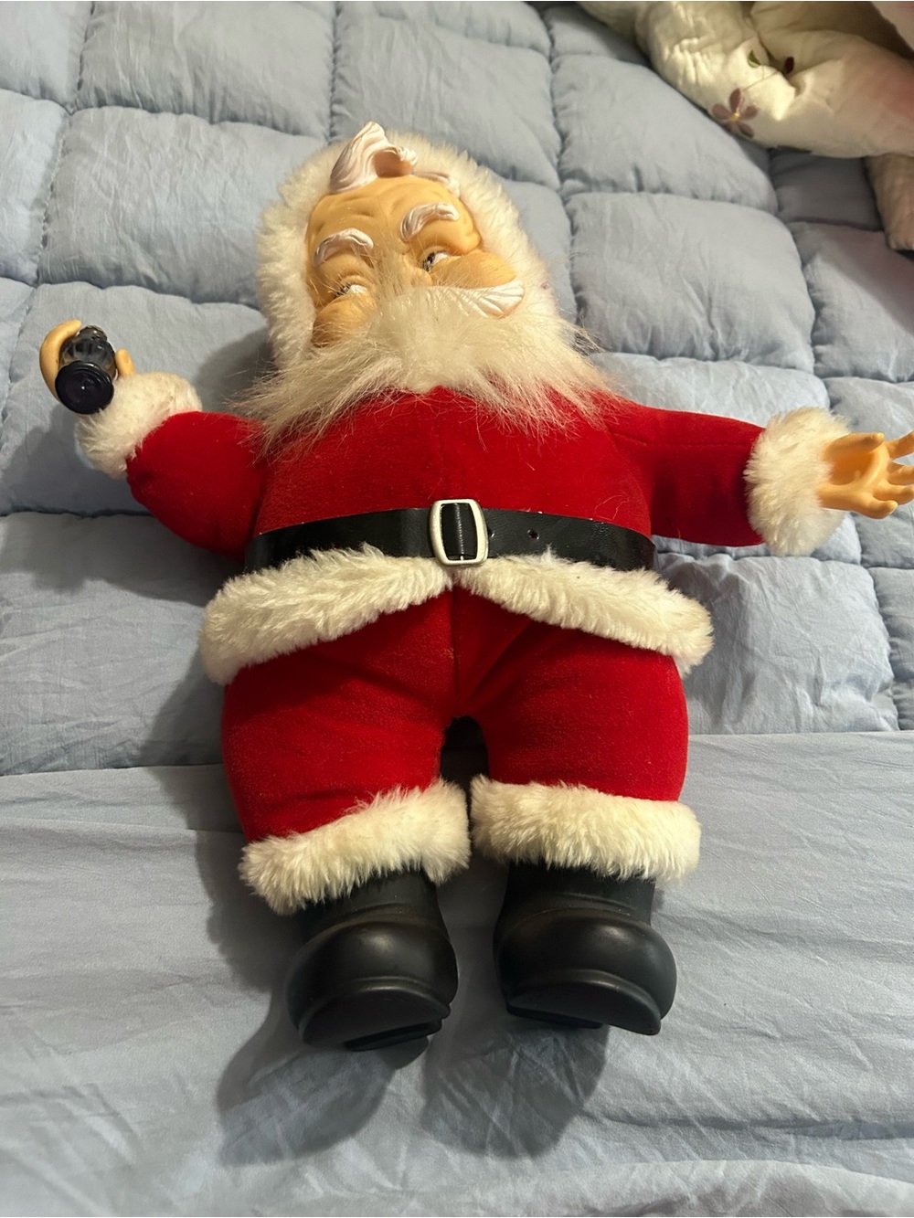 Vintage 1988 Rich’s Red Santa Claus Coca Cola addition